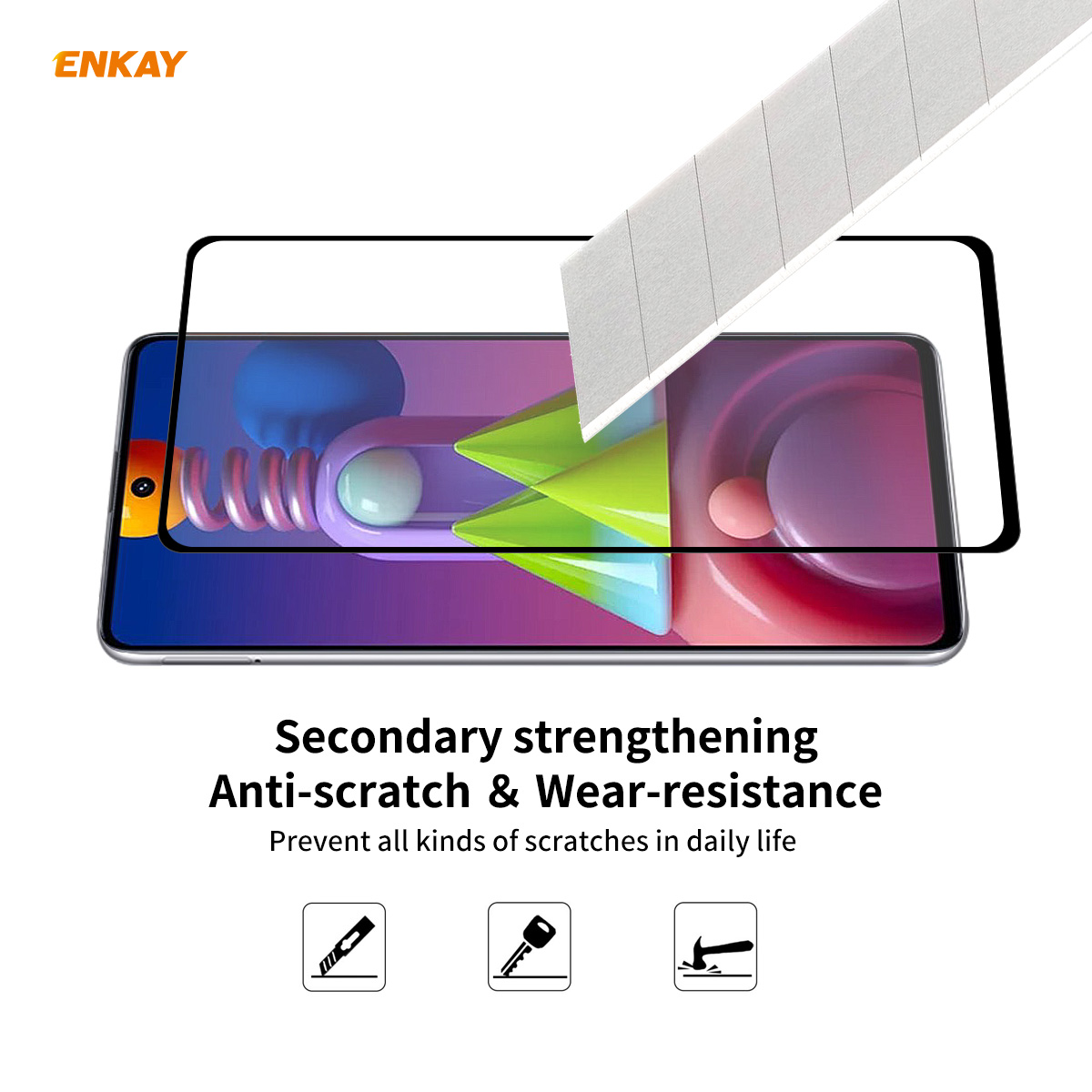 ENKAY-12510-Pcs-9H-Crystal-Clear-Anti-Explosion-Anti-Scratch-Full-Glue-Full-Coverage-Tempered-Glass--1751426-4